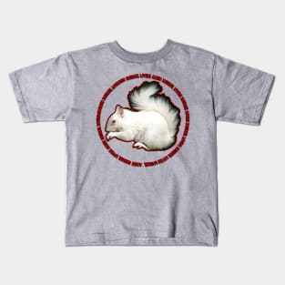 albino squirrel lovers Kids T-Shirt